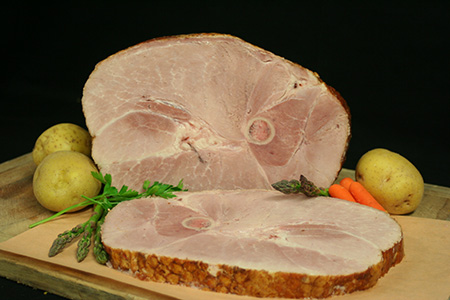 fresh pork smoked ham