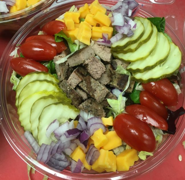 California Burger Salad