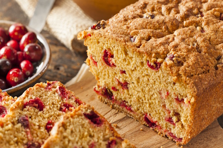 Baker Chad’s Cranberry Orange Walnut Bread